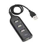 Original USB 2.0 Hi Speed Hub 4 Port Splitter USB Adapter for PC Laptop Notebook Accessories