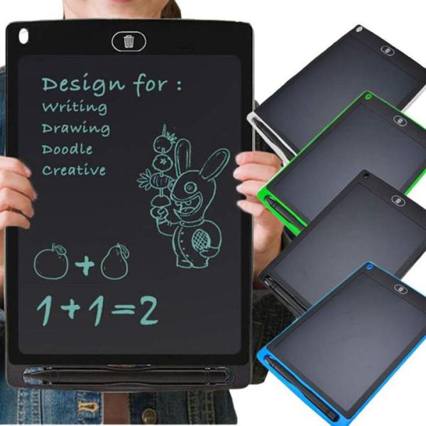 Digital LCD Writing Drawing Pad - 8.5" Tablet Erasable E-writer, Office Writing Board, Doodle Board
