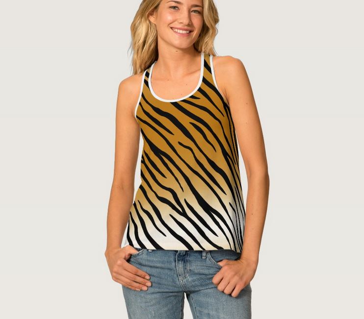 Tiger Stripes Highly Absorbent Tank Top