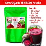 Pure Organic Beetroot Powder, Beet Root Powder, No Chemical or Preservative, Pure Organic Product -100g