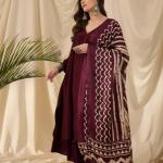 Women Regular Kurta with Palazzos & With Dupatta